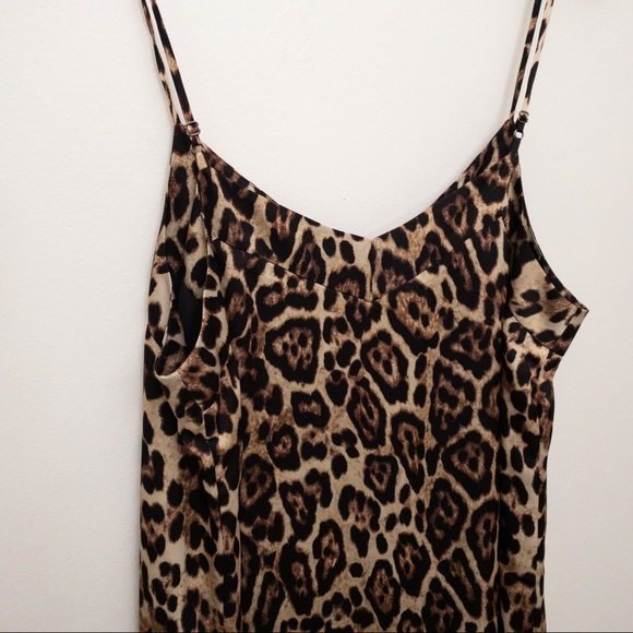 Equipment Femme Jules Leopard Print Slip Dress - Picture 8 of 13